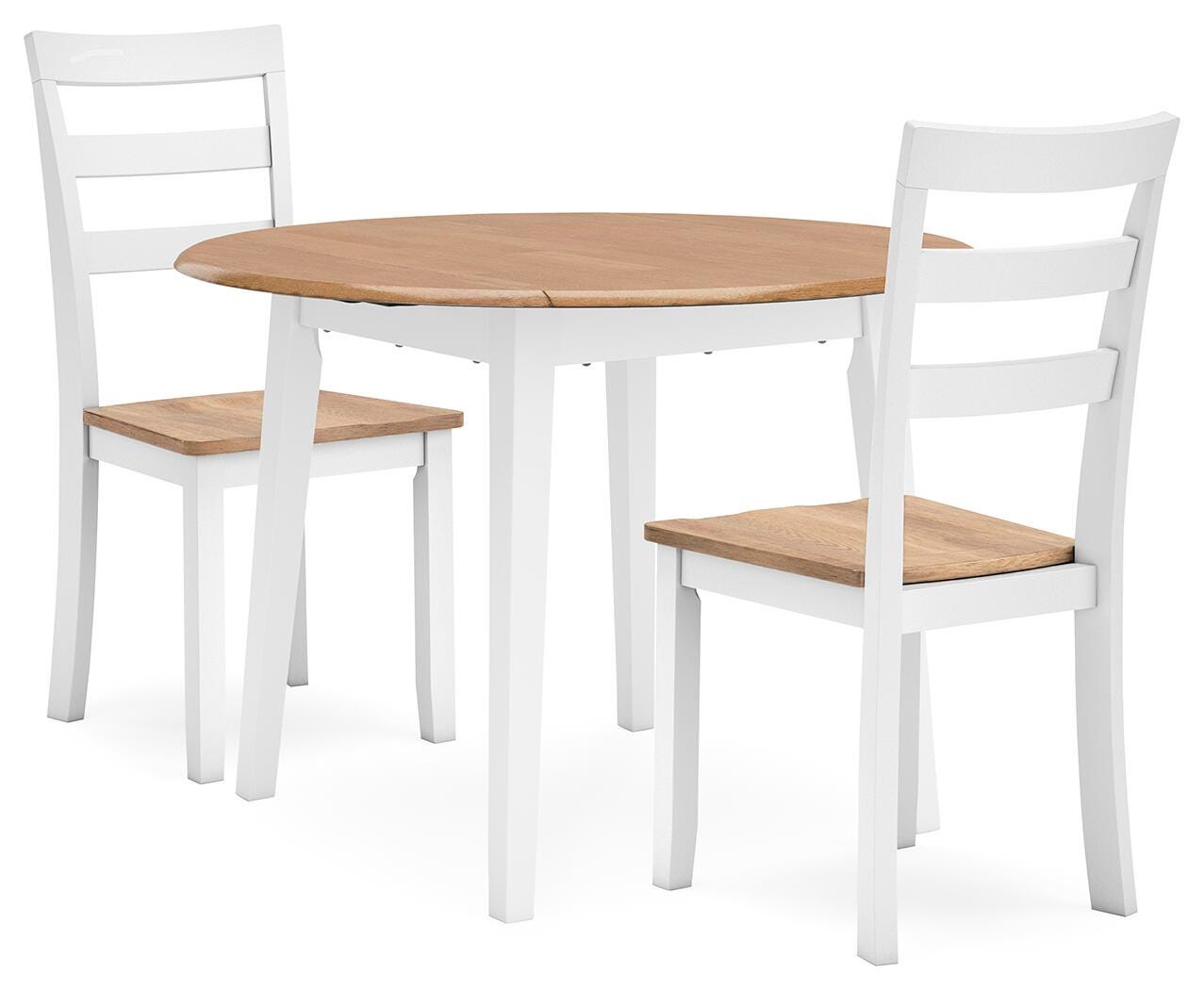 Gesthaven Extendable Dining Table and 2 Chairs