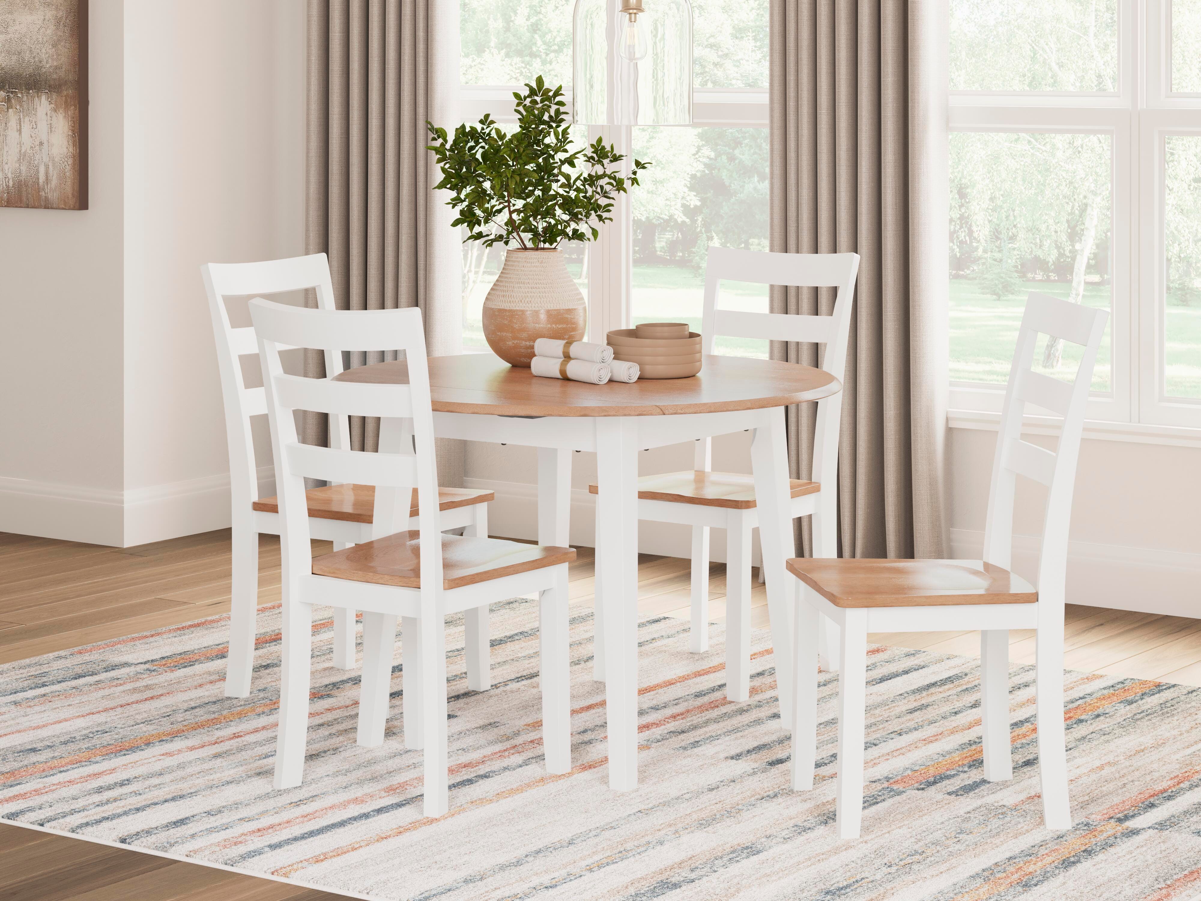 Gesthaven Extendable Dining Table and 2 Chairs