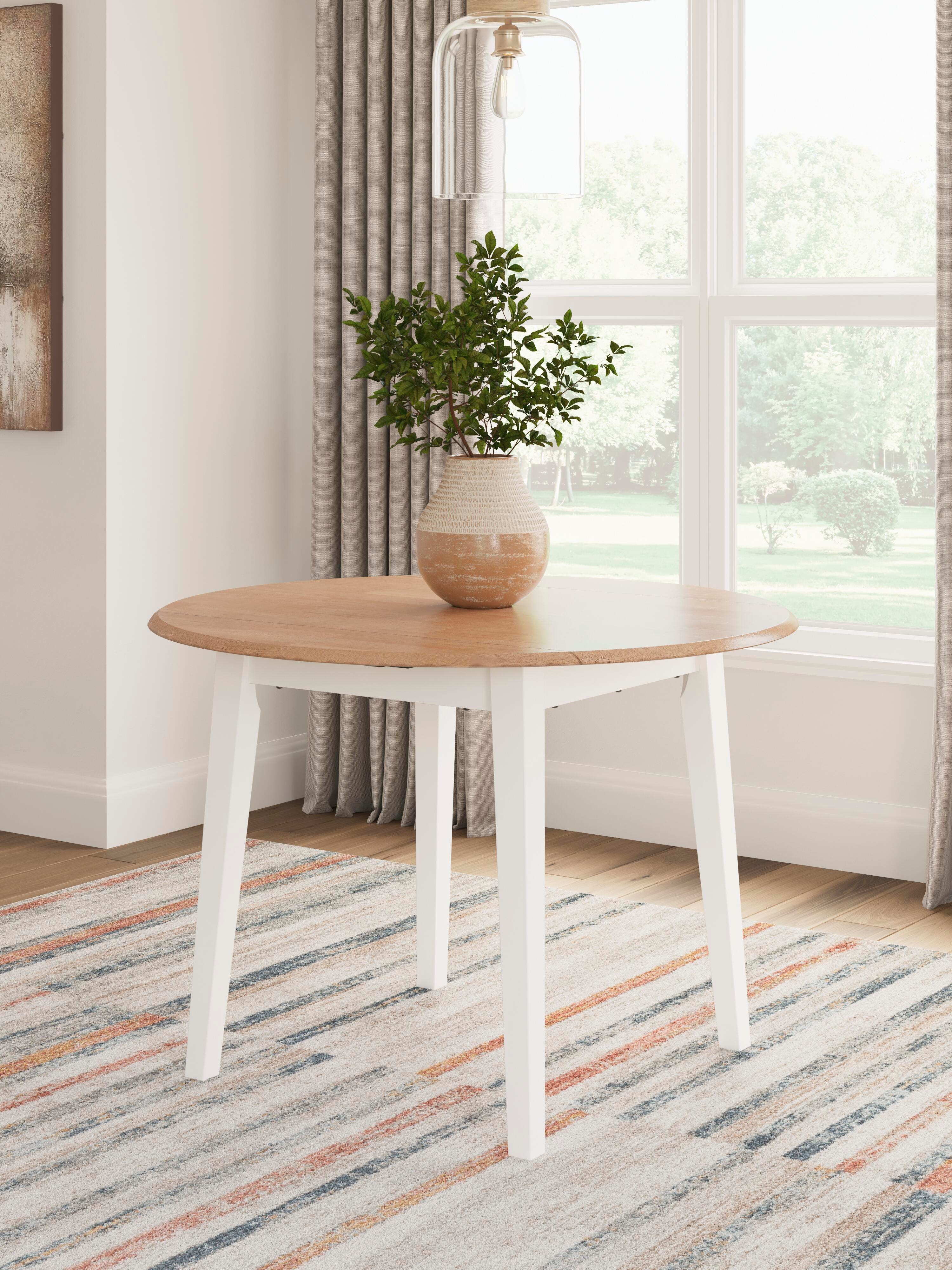 Gesthaven Extendable Dining Table and 2 Chairs