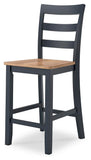 Millbrook Counter Height Dining Table and 4 Barstools