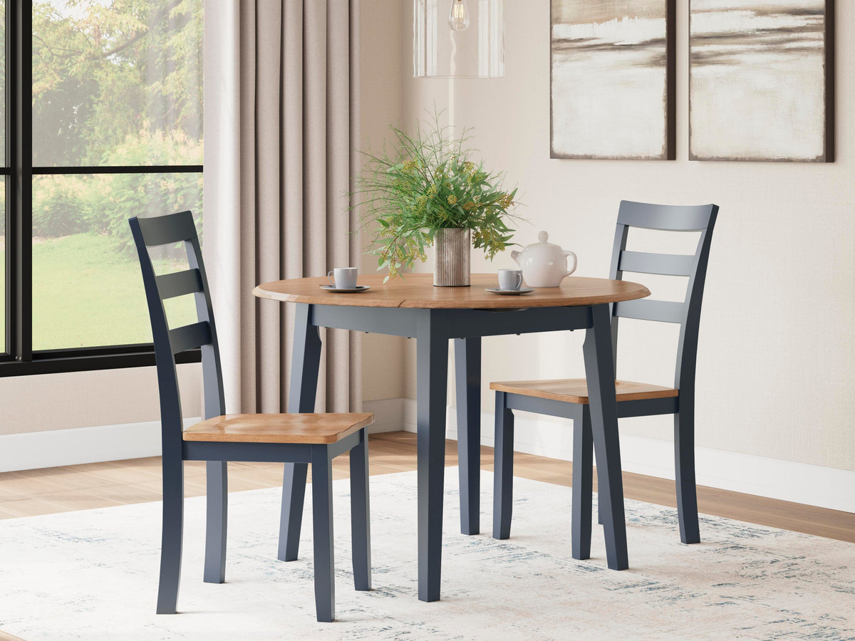 Millbrook Extendable Dining Table and 2 Chairs