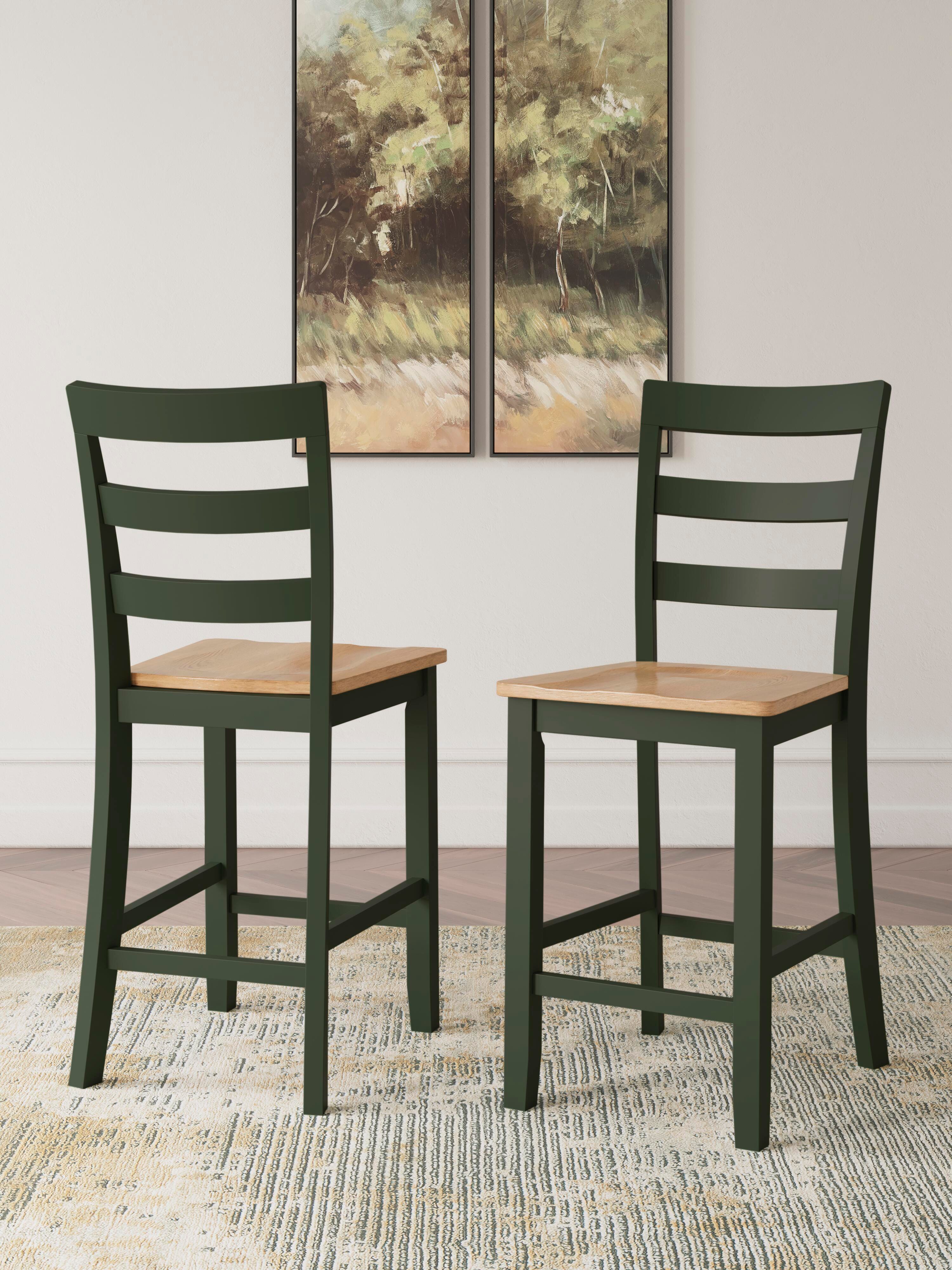 Millbrook Counter Height Dining Table and 2 Barstools