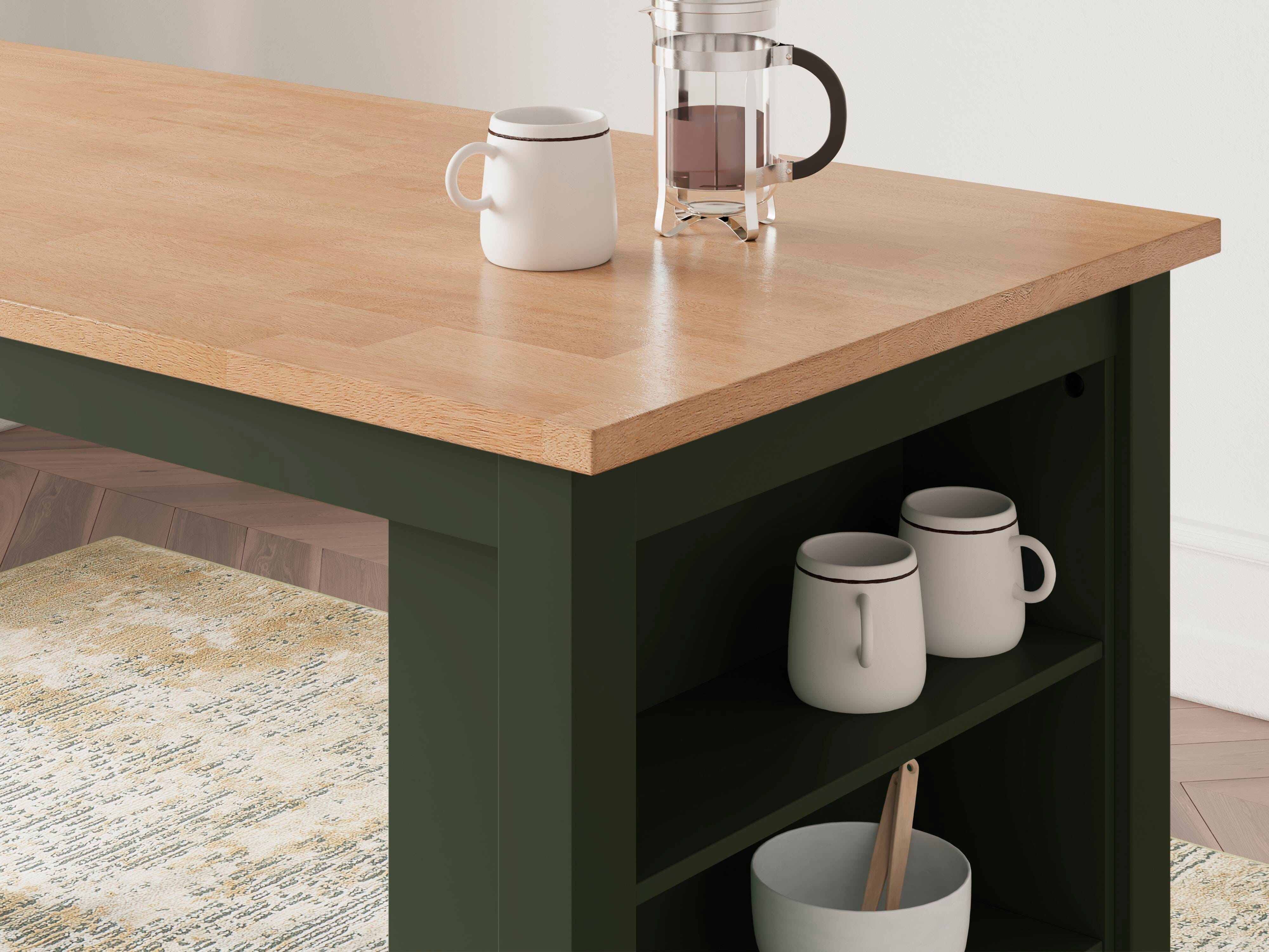 Millbrook Counter Height Dining Table and 2 Barstools
