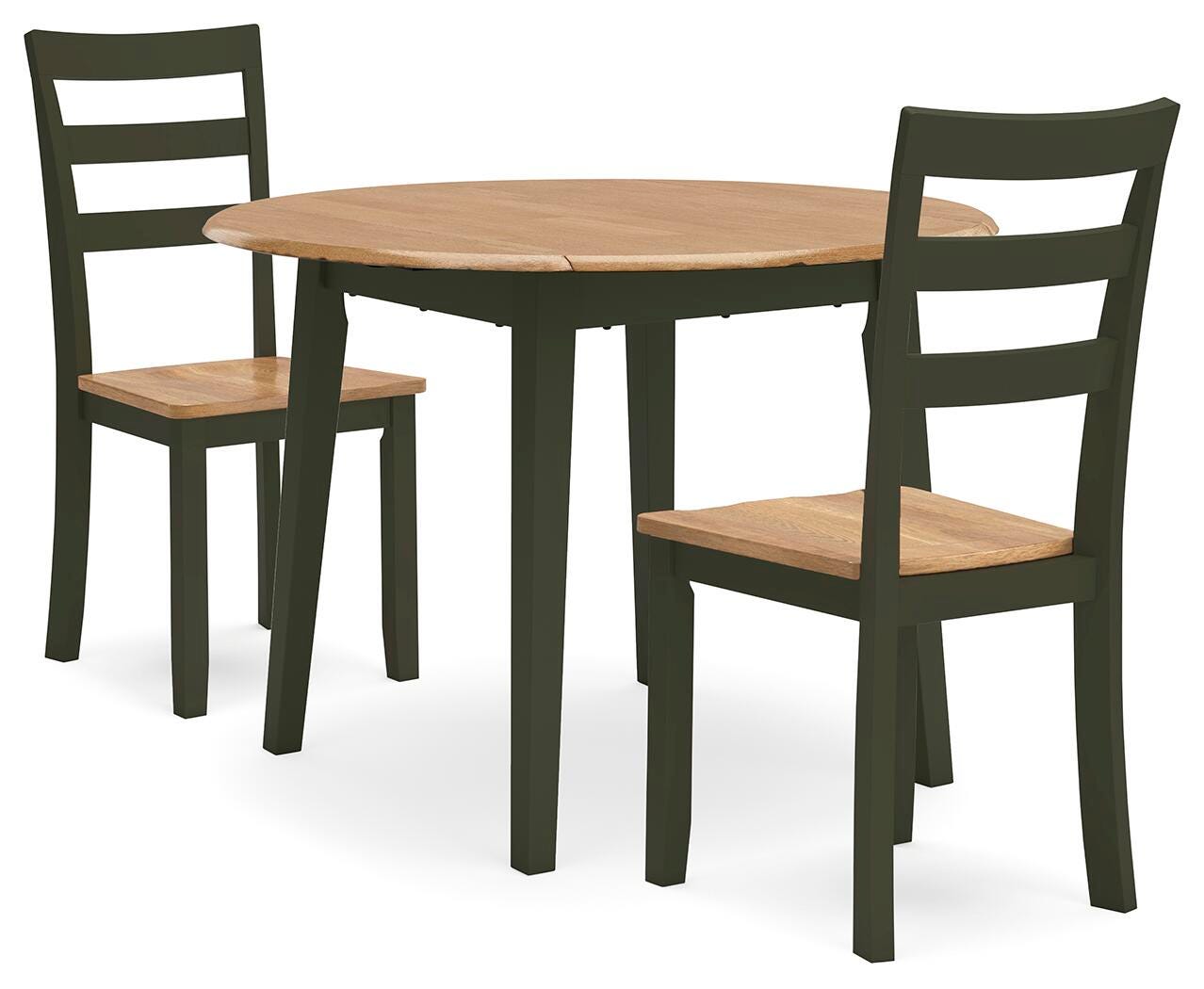 Gesthaven Extendable Dining Table and 2 Chairs