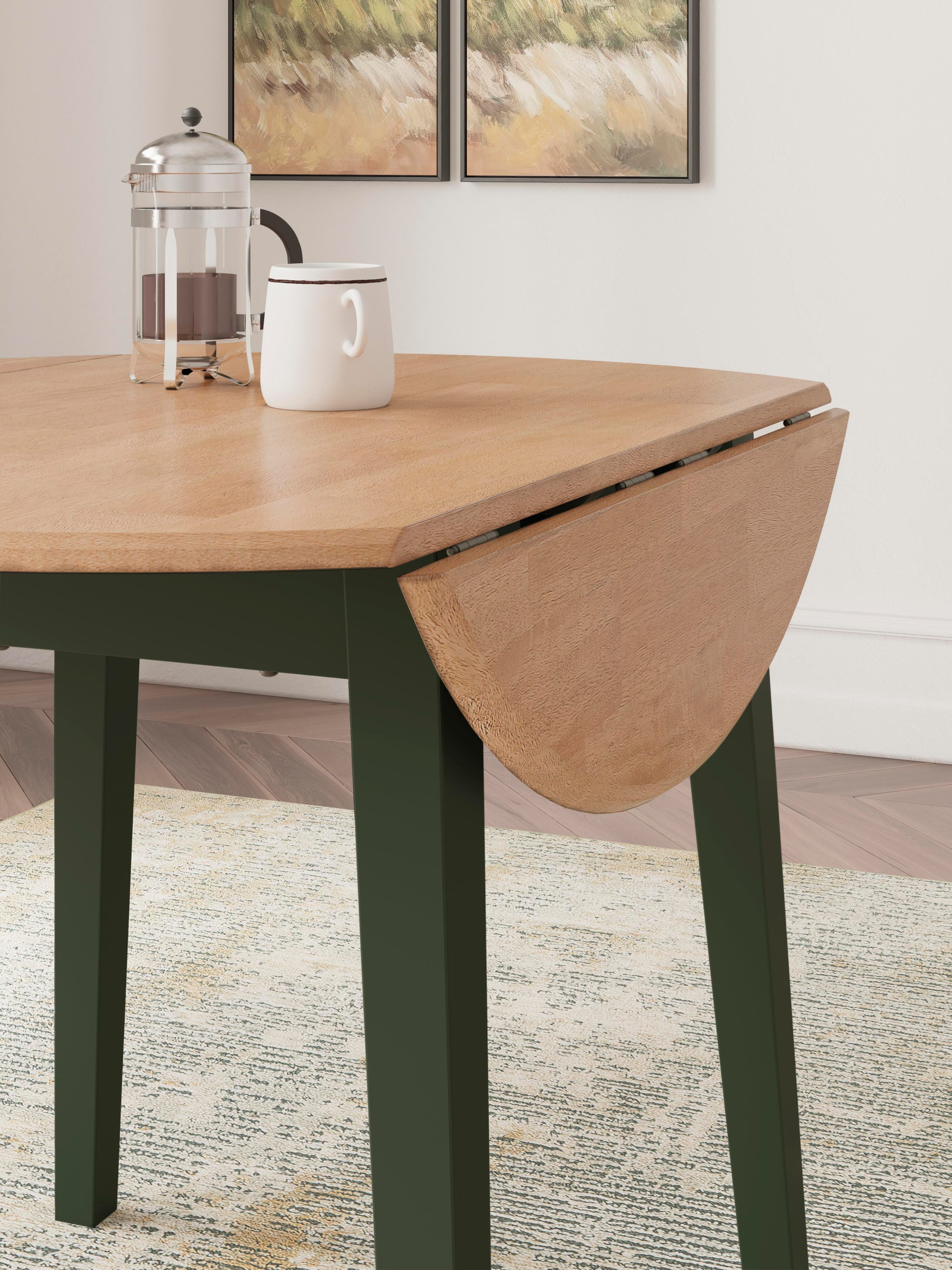 Gesthaven Extendable Dining Table and 2 Chairs