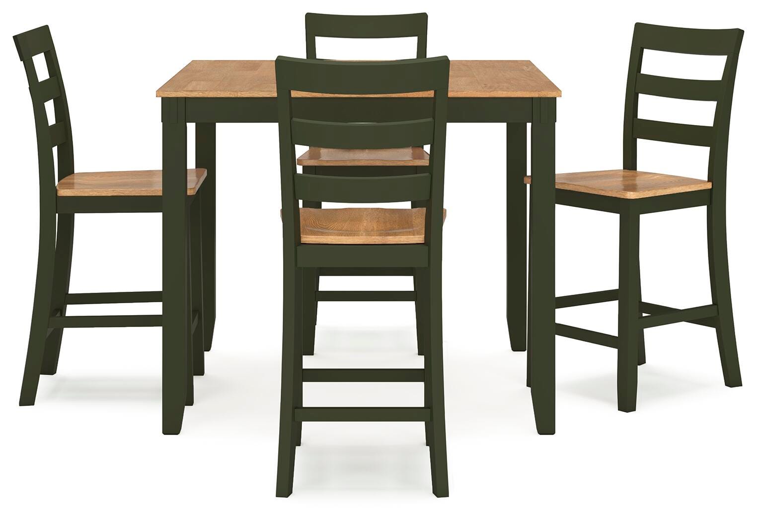 Millbrook Counter Height Dining Table and 4 Barstools (Set of 5)