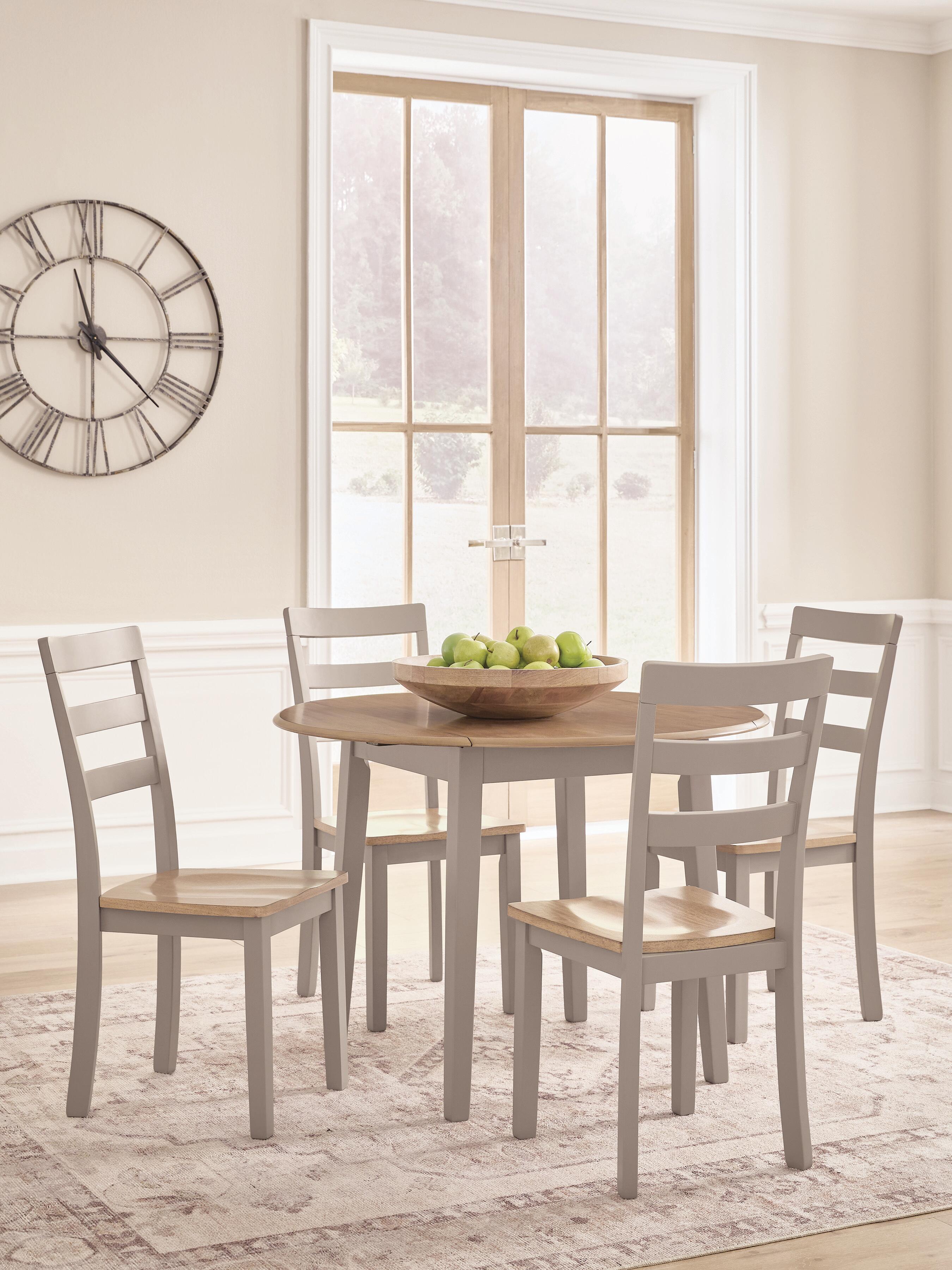 Harperfeld Dining Table and 4 Chairs