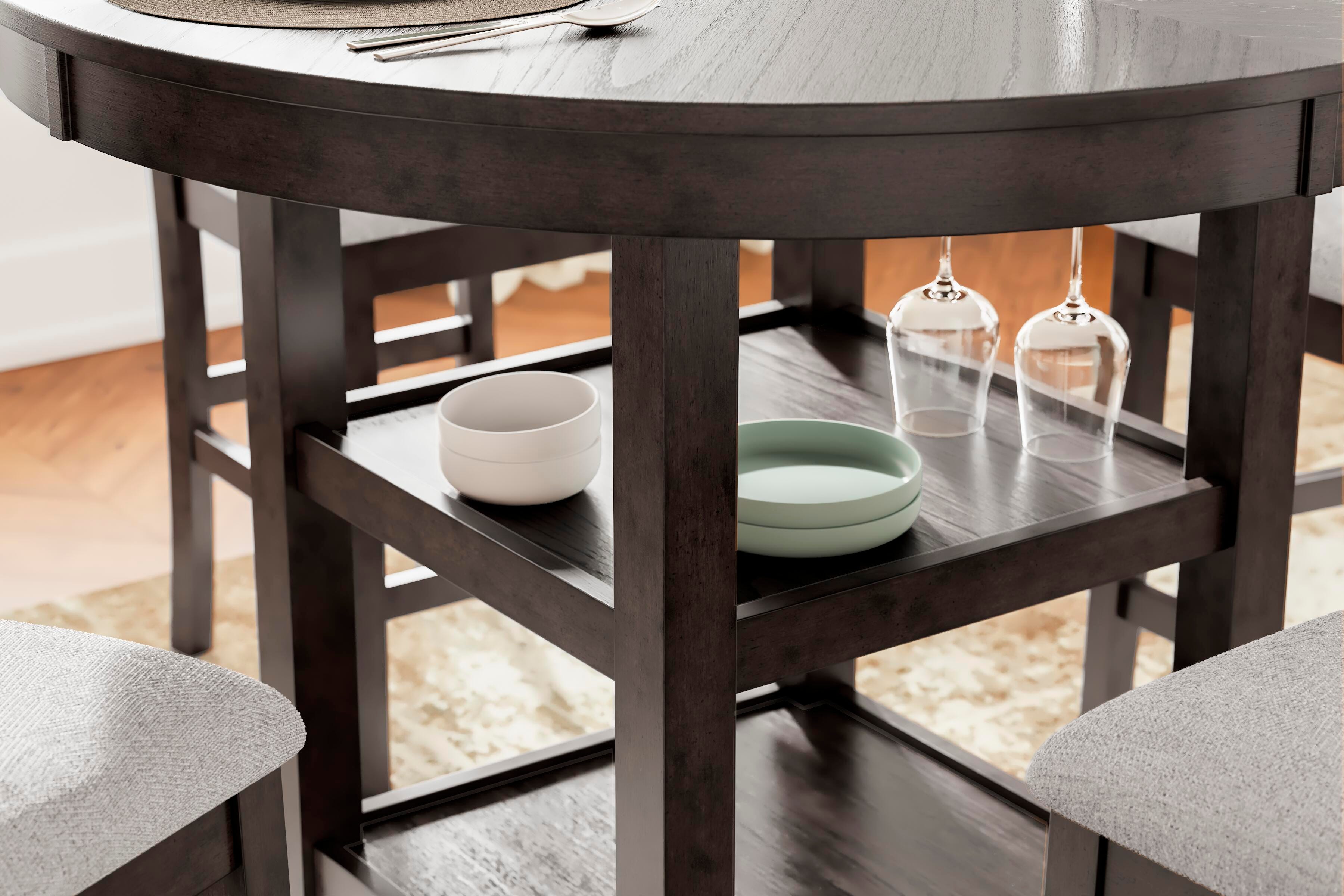 Sterling Counter Height Dining Table and 4 Barstools (Set of 5)