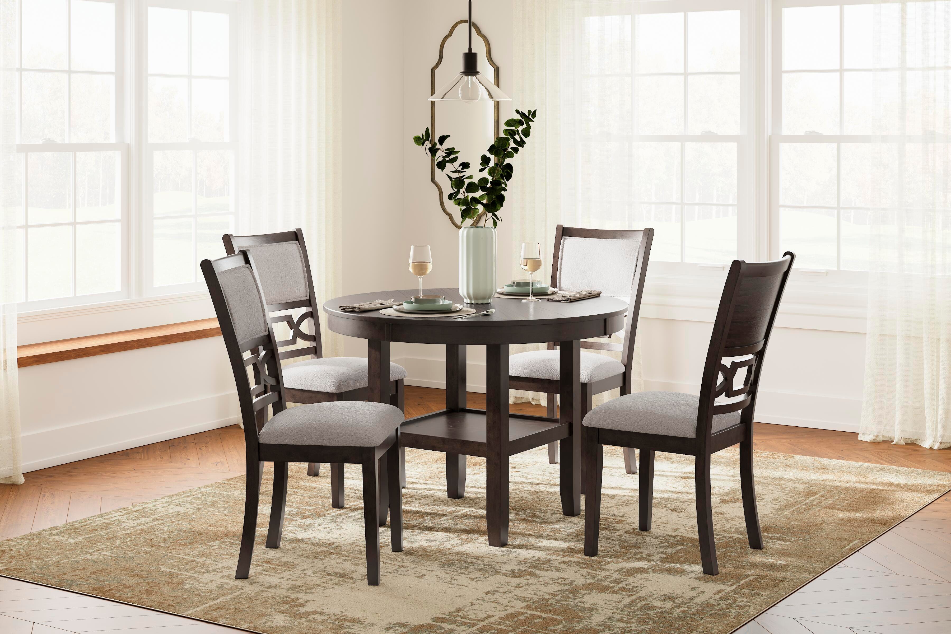 Sterling Dining Table and 4 Chairs (Set of 5)
