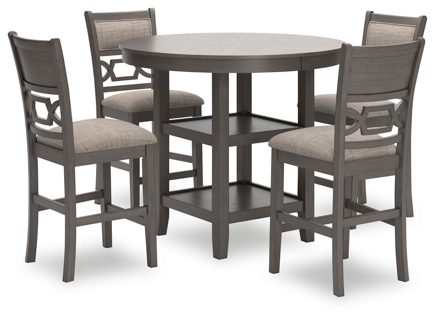 Wexford Counter Height Dining Table and 4 Barstools (Set of 5)