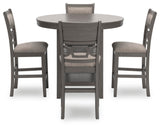 Wexford Counter Height Dining Table and 4 Barstools (Set of 5)