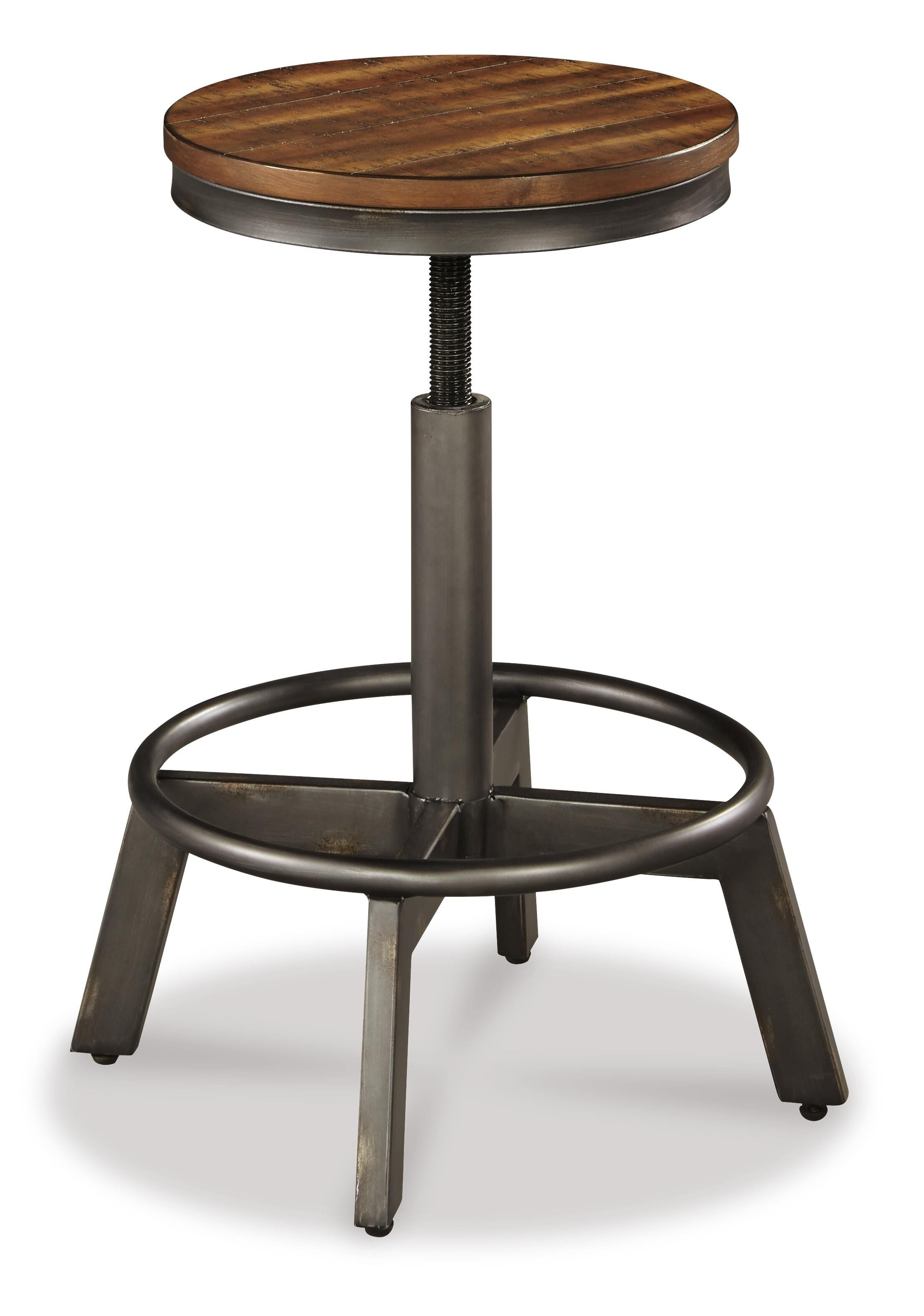 Torjin Counter Height Dining Table and 4 Barstools Set