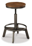 Torjin Counter Height Dining Table and 4 Barstools Set