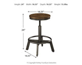 Torjin 2-Piece Bar Stool