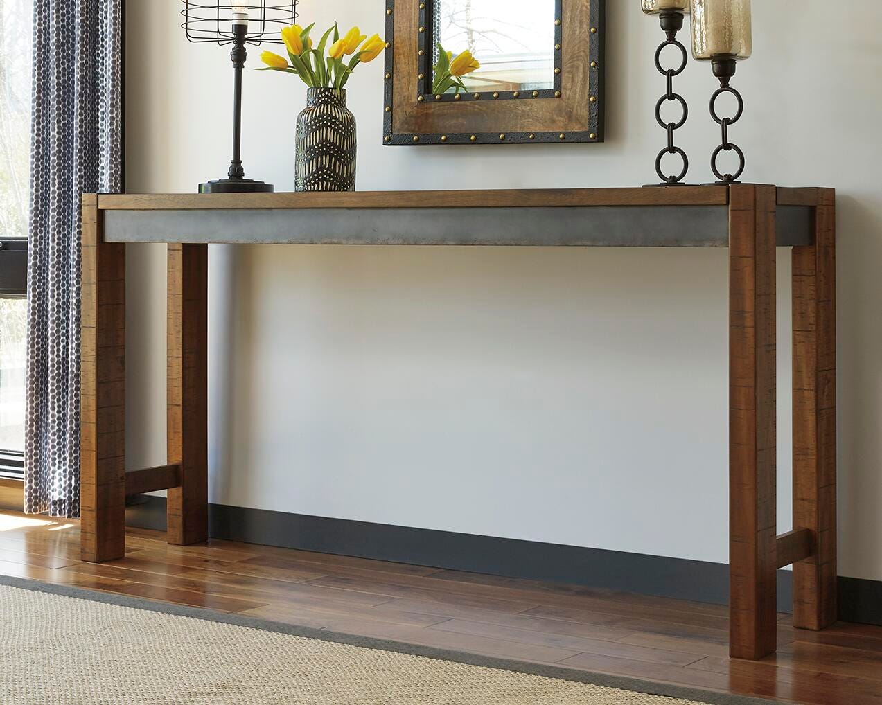 Torjin Counter Height Dining Table and 2 Bar Stools