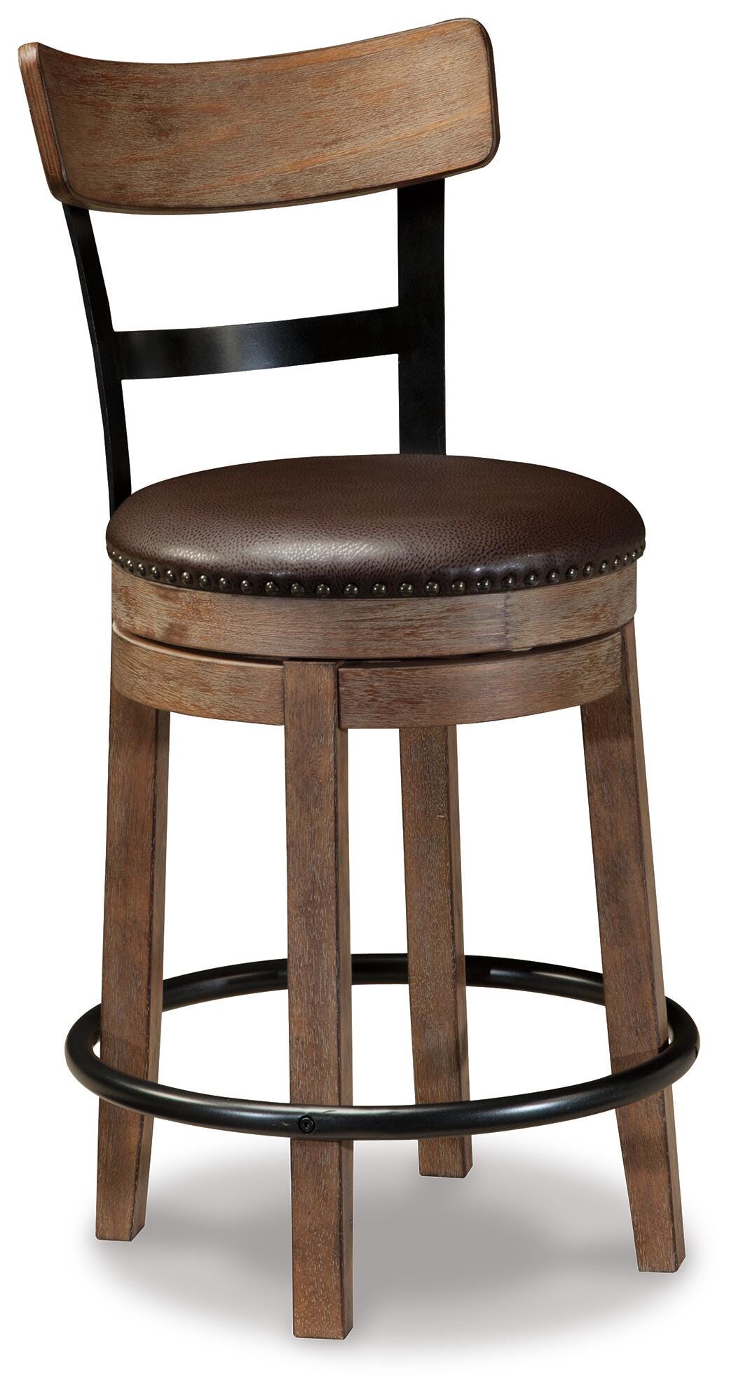 Pinnadel Counter Height Bar Stool (Set of 2)