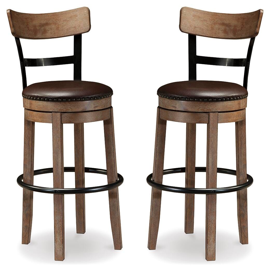 Pinnadel Bar Height Bar Stool (Set of 2)
