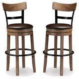 Pinnadel Bar Height Bar Stool (Set of 2)