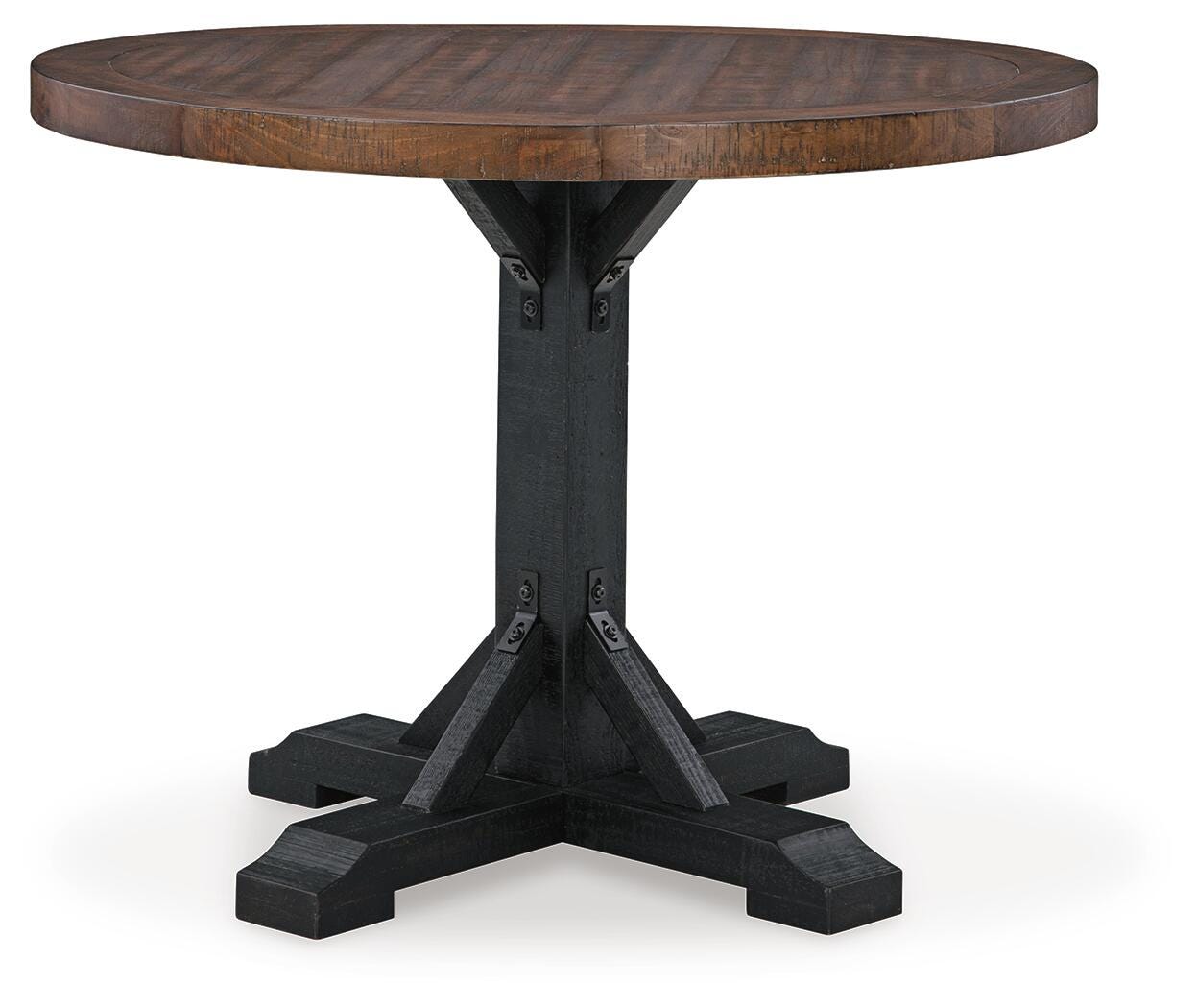 Valebeck Counter Height Dining Table and 6 Barstools