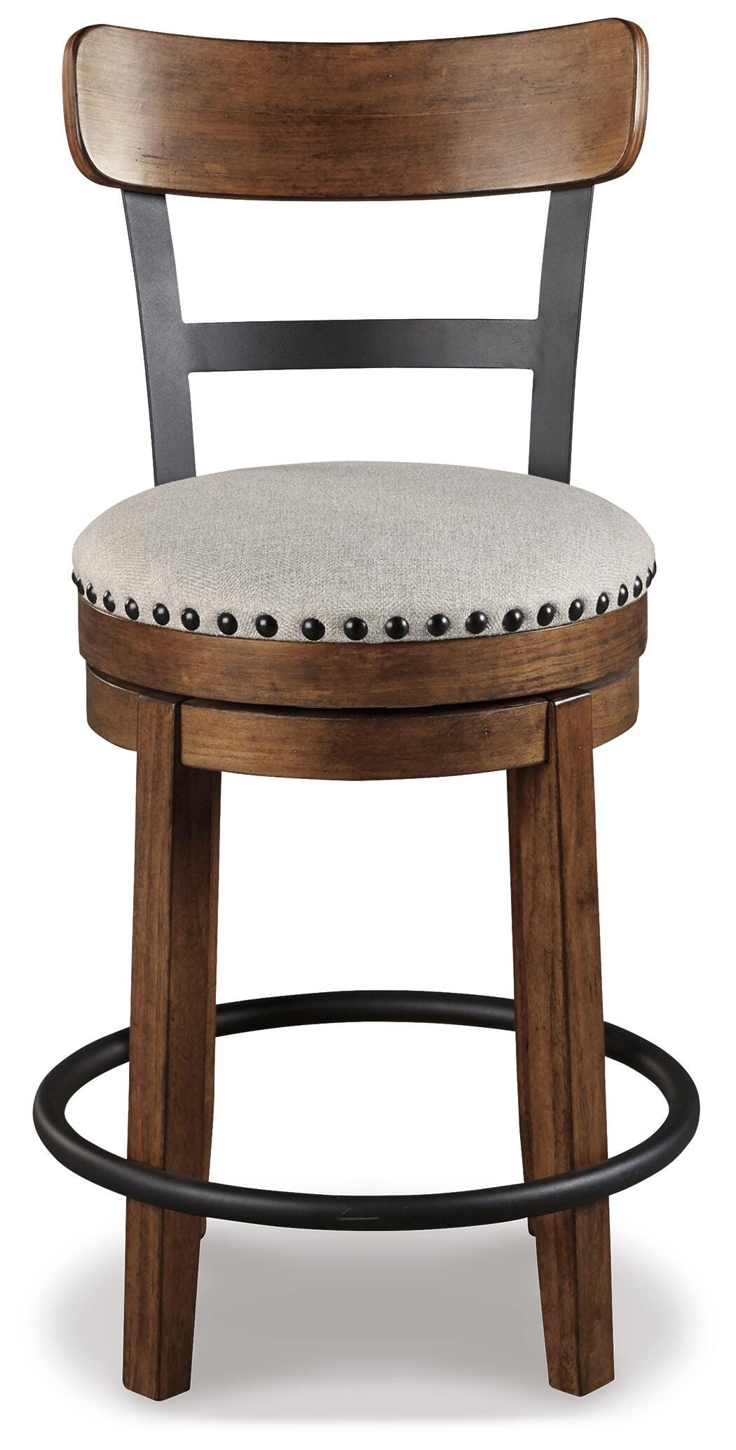 Valebeck Counter Height Dining Table and 6 Barstools