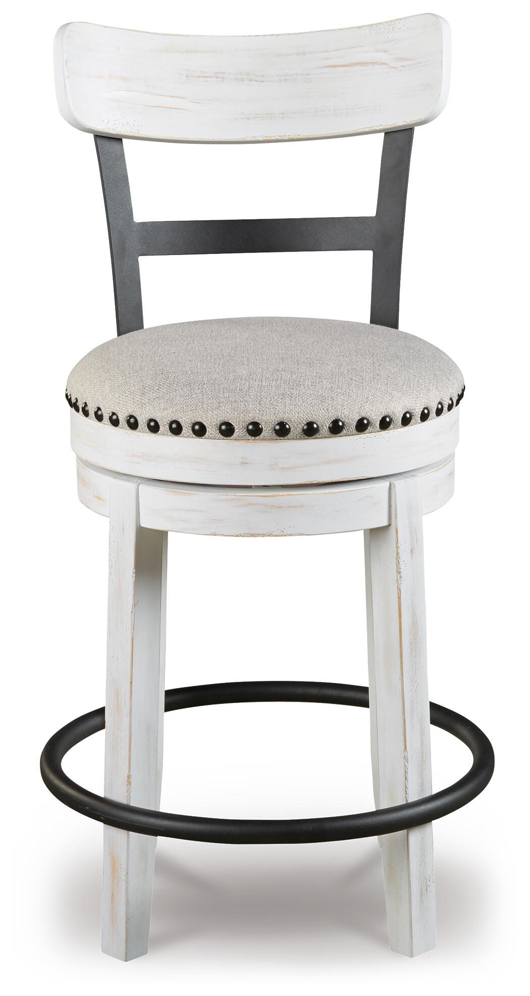 Valebeck Counter Height Dining Table and 8 Barstools