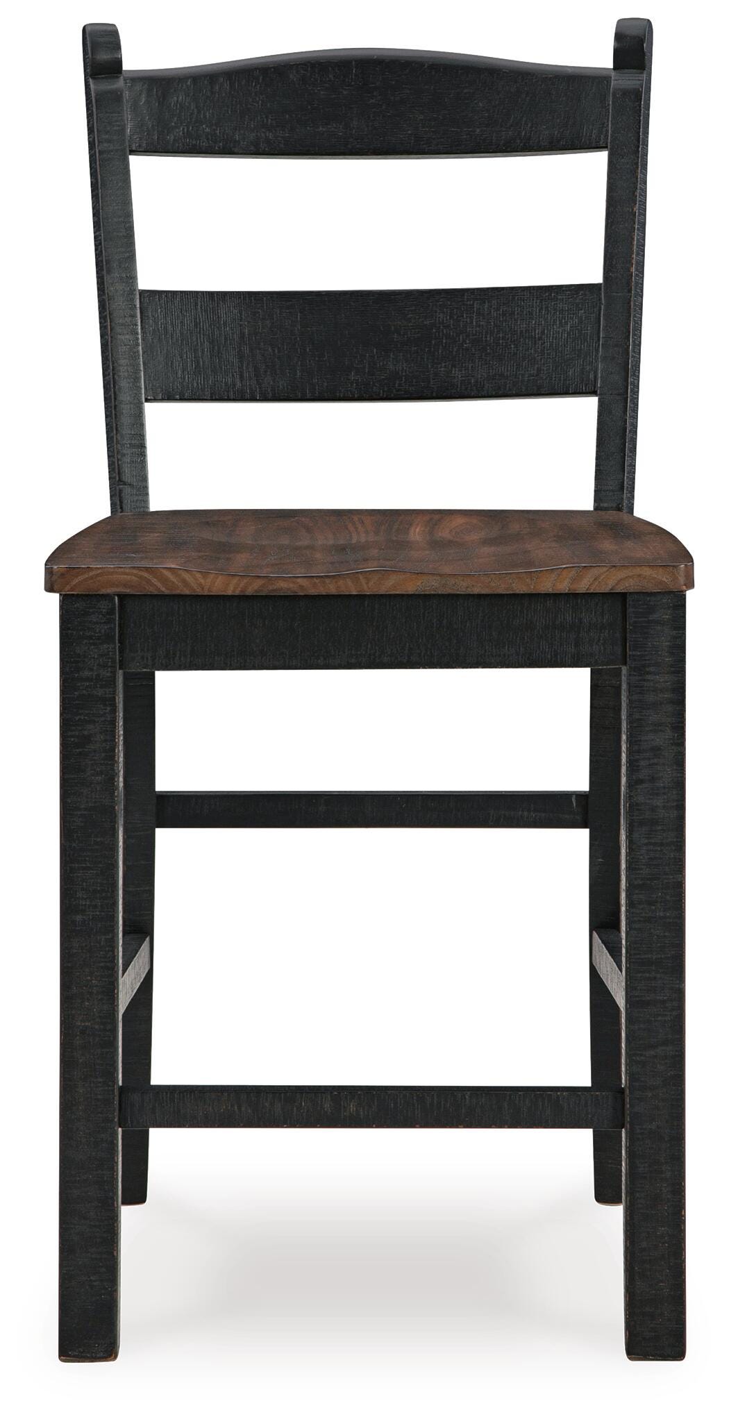 Valebeck Counter Height Dining Table and 4 Barstools with Storage