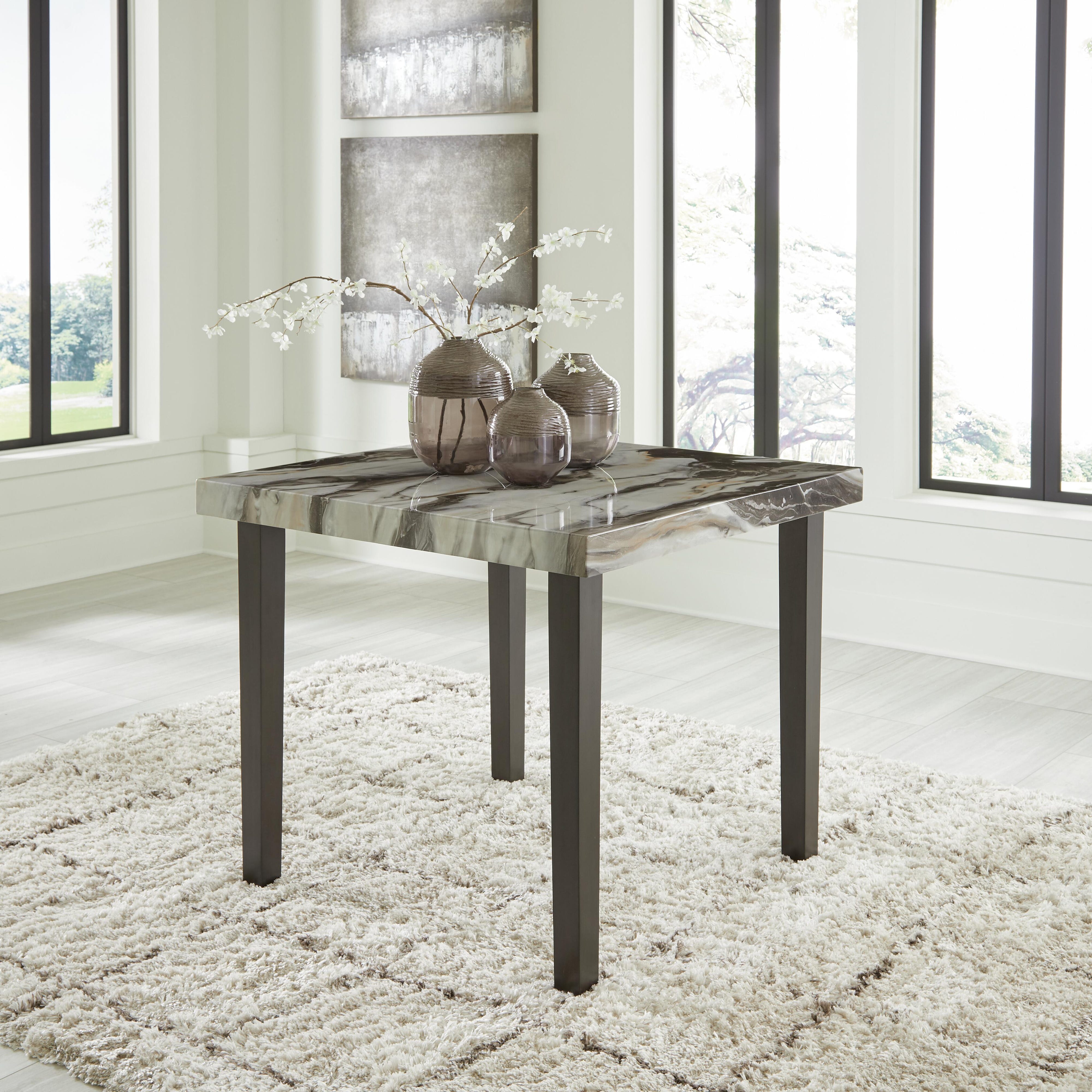 Jeshina Counter Height Dining Table and 4 Barstools