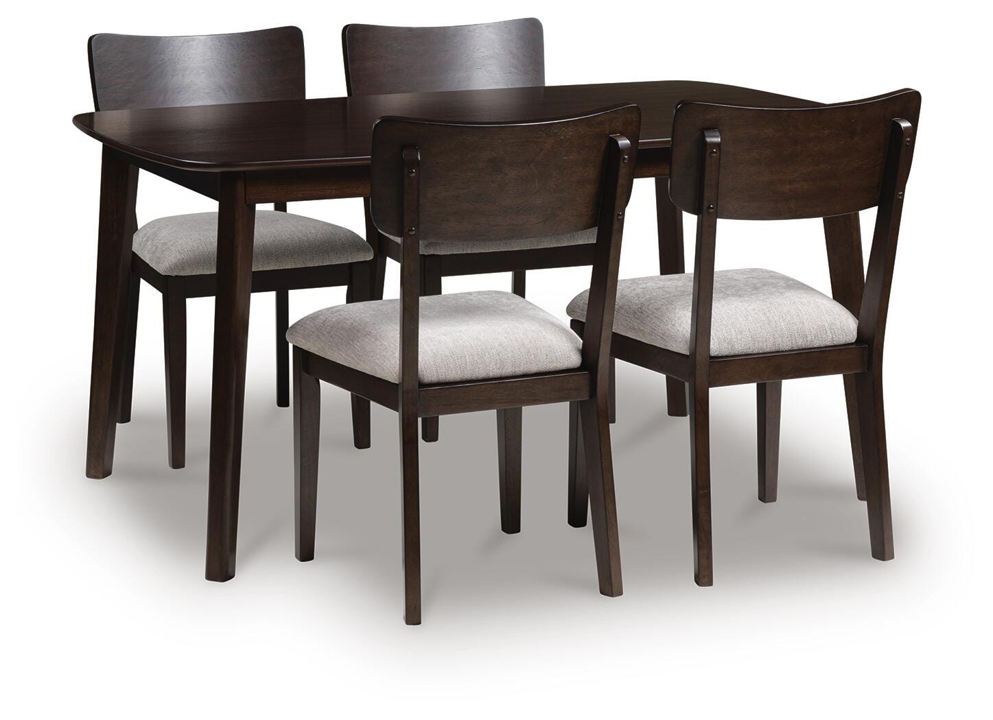 Shorbyn Dining Table and 4 Chairs (Set of 5)