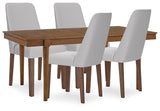 Lyncott Extension Dining Table and 4 Chairs