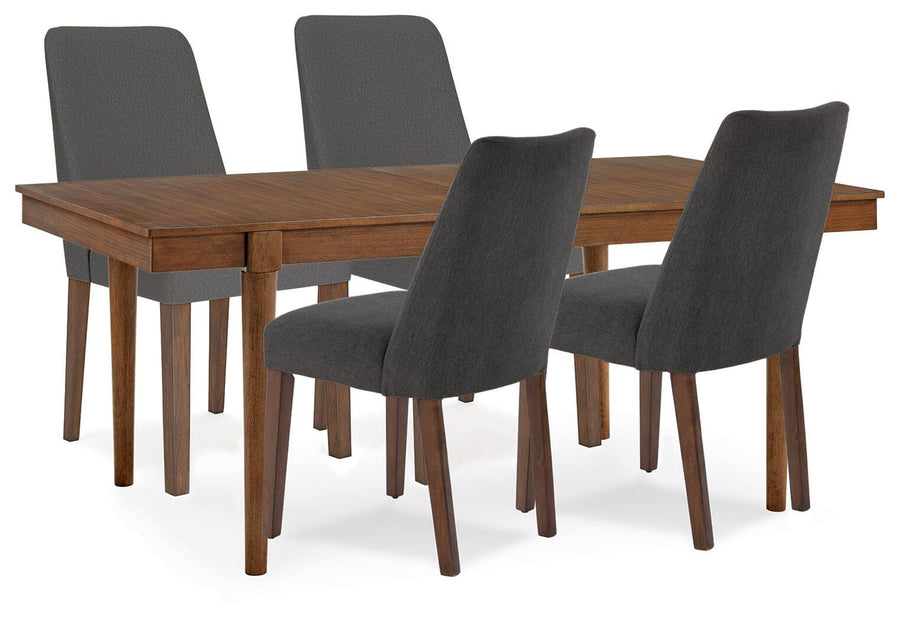 Lyncott Extension Dining Table and 4 Chairs