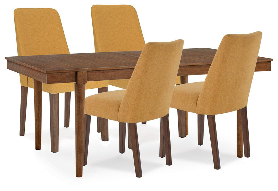 Lyncott Extension Dining Table and 4 Chairs