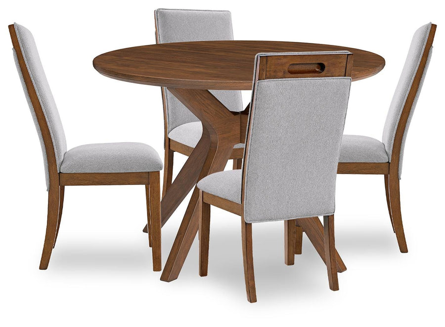 Lyncott Dining Table and 4 Chairs