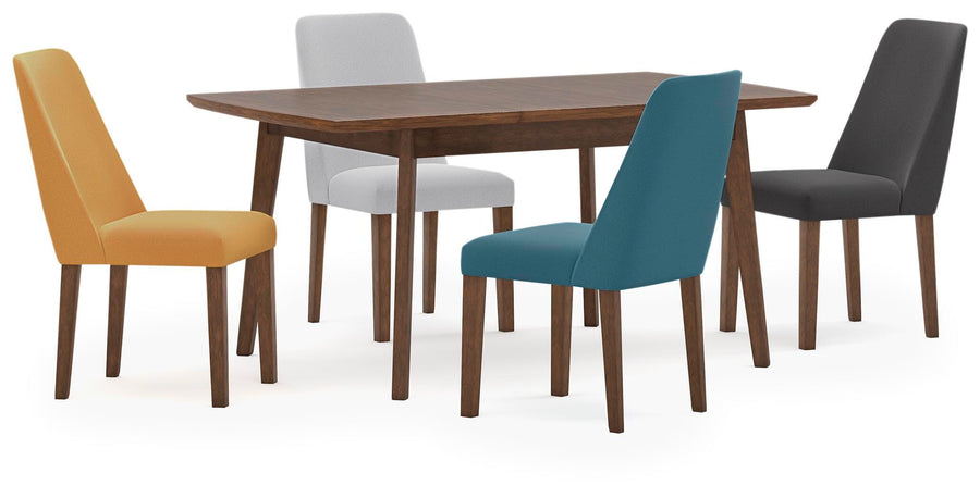 Lyncott Extendable Dining Table and 4 Chairs