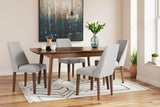 Lyncott Extension Dining Table and 4 Chairs