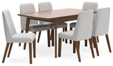 Lyncott Extension Dining Table and 6 Chairs