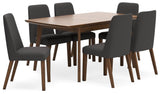 Lyncott Extension Dining Table and 6 Chairs