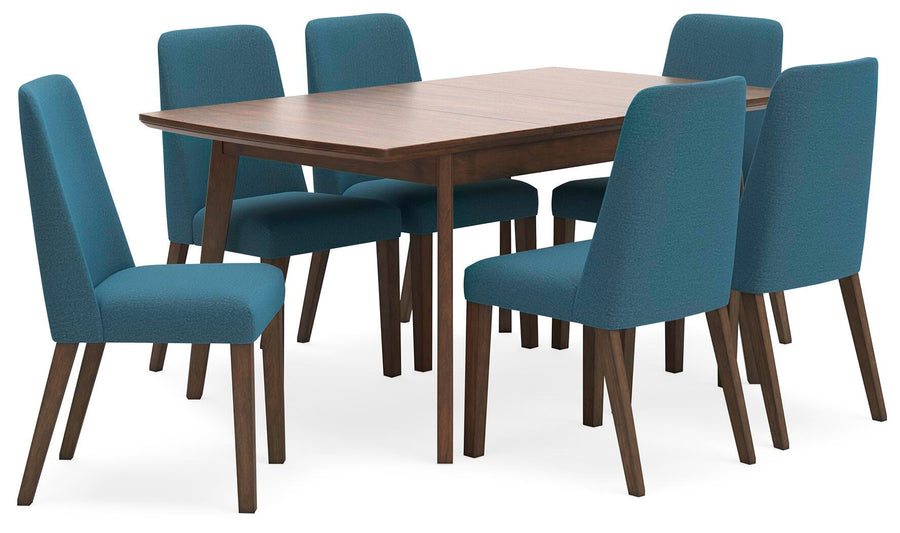 Lyncott Extension Dining Table and 6 Chairs
