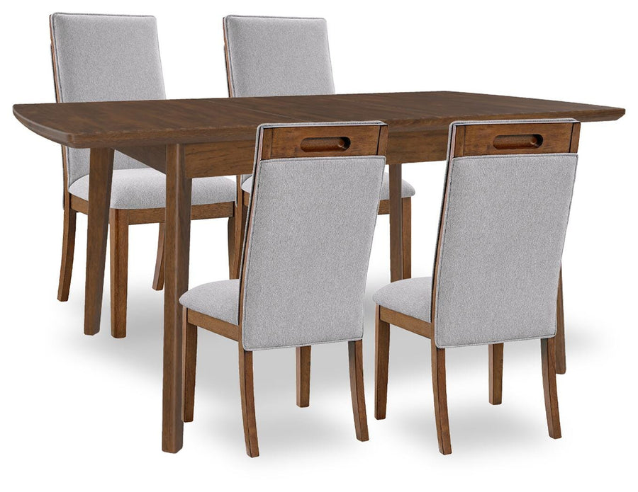 Lyncott Extension Dining Table and 4 Chairs