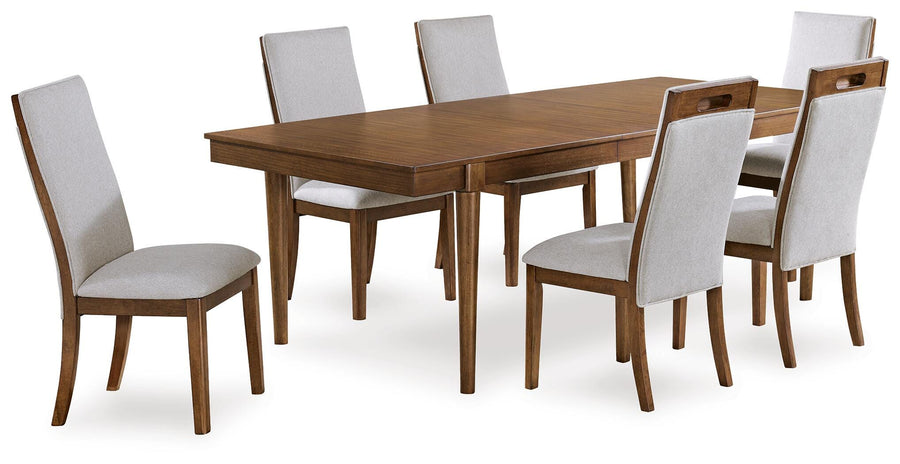 Lyncott Extension Dining Table and 6 Chairs