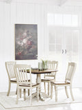 Wirloni Dining Table and 4 Chairs