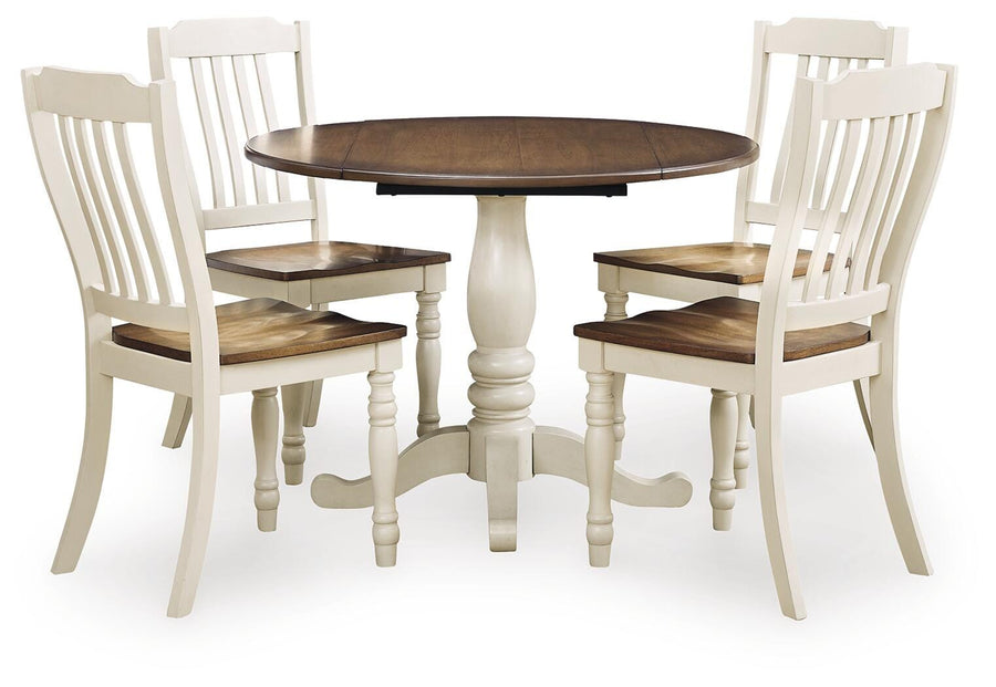 Wirloni Dining Table and 4 Chairs