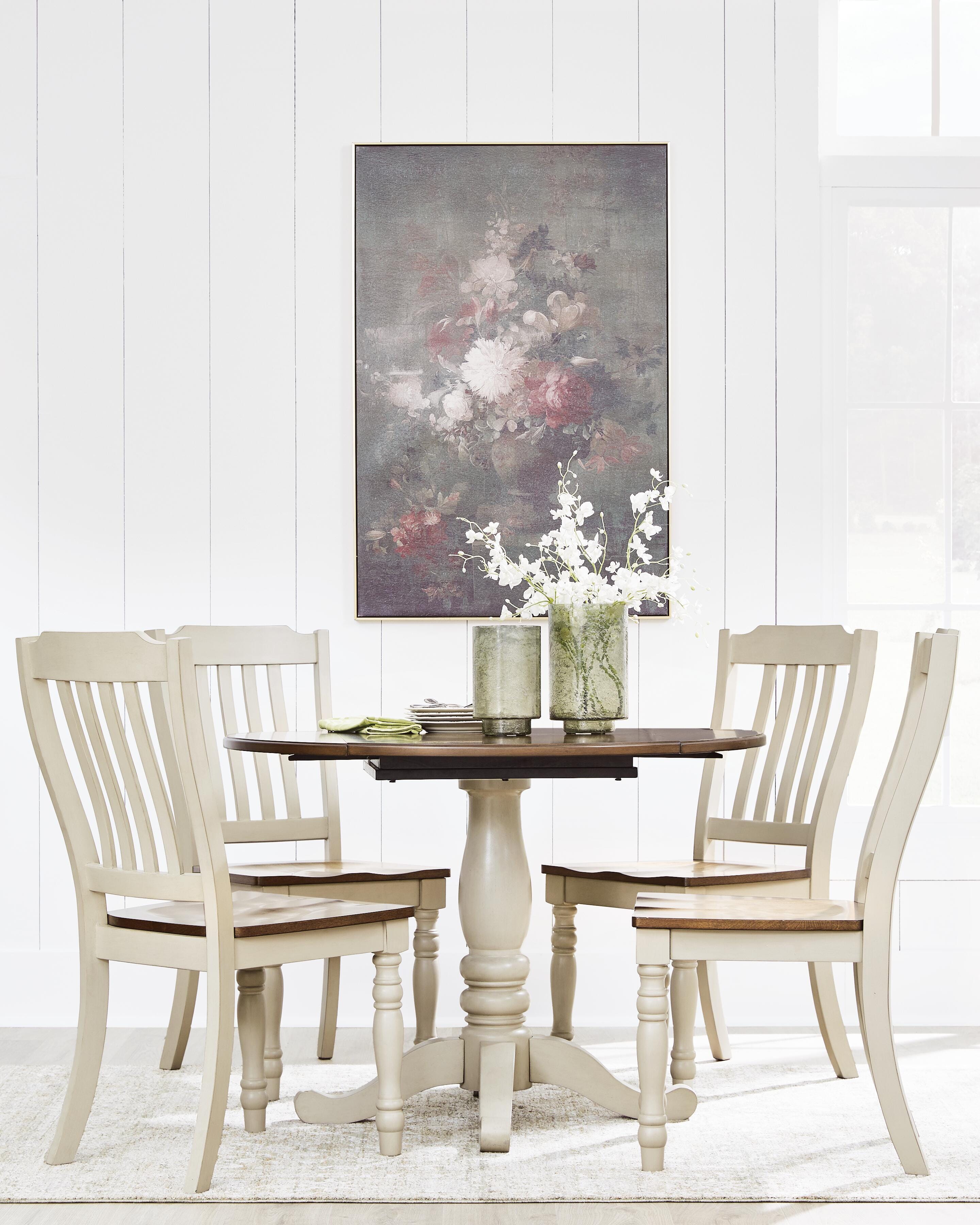 Wirloni Dining Table and 4 Chairs
