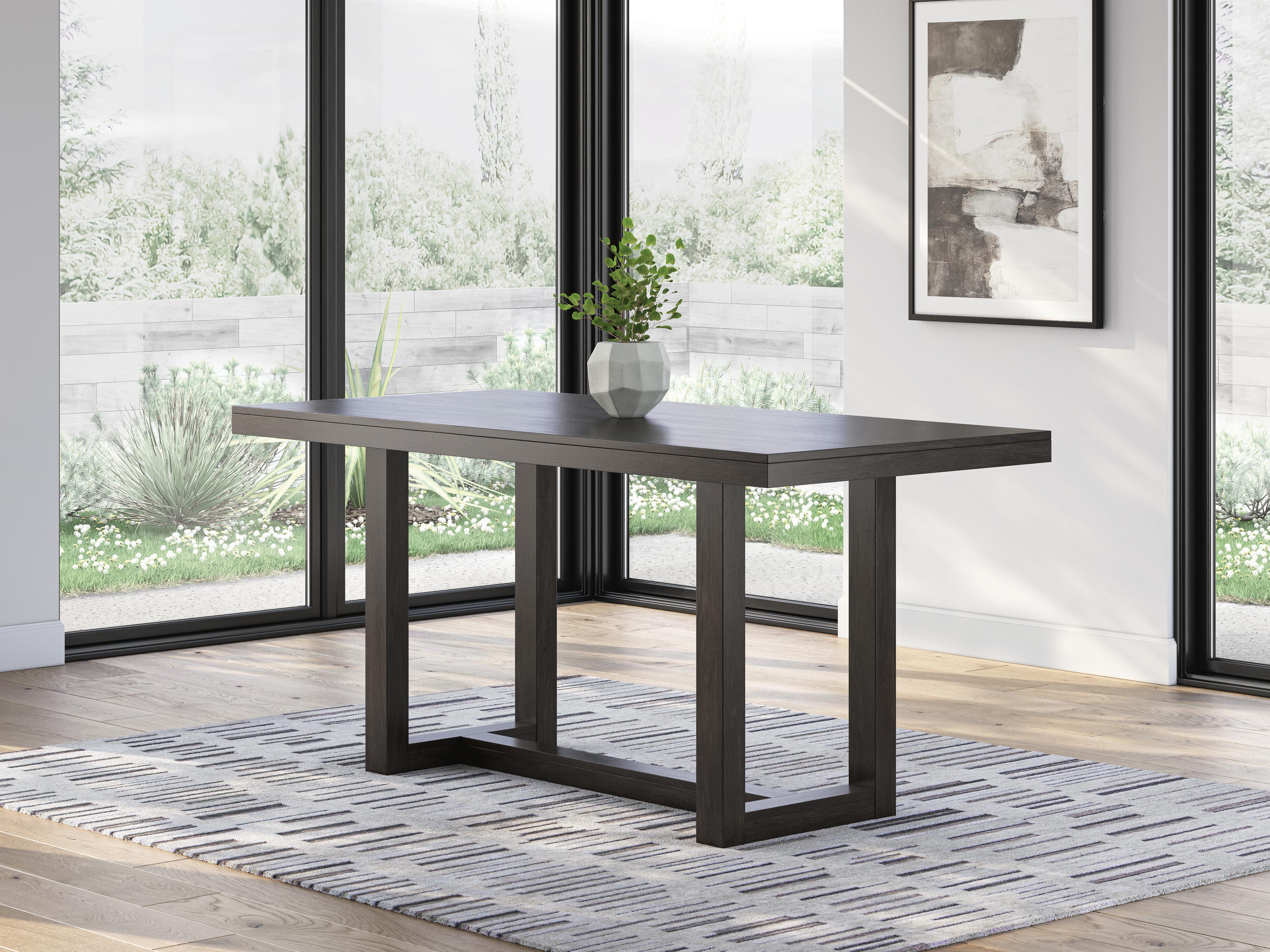 Neymorton Counter Height Dining Table and 4 Barstools