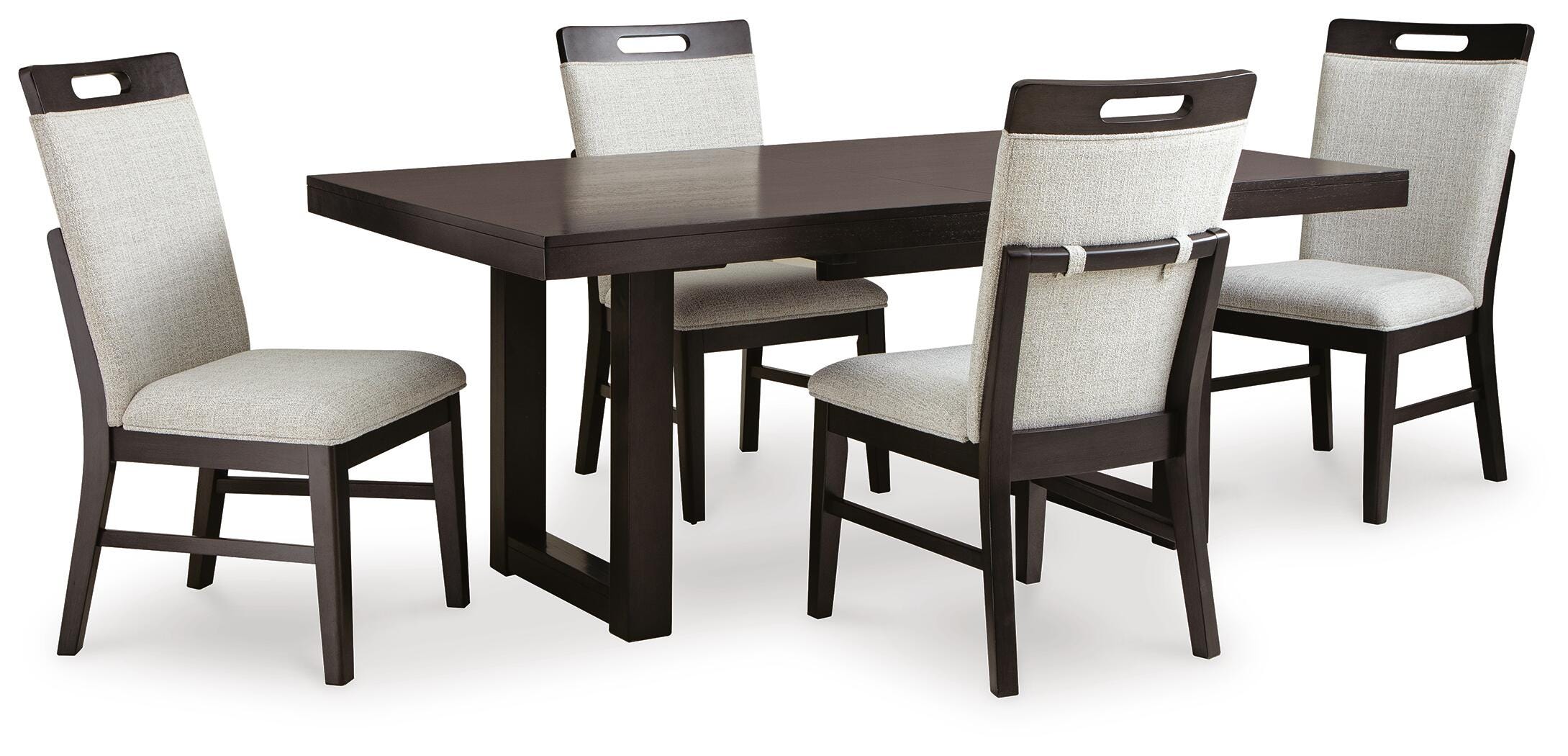 Neymorton Extendable Dining Table and 4 Chairs