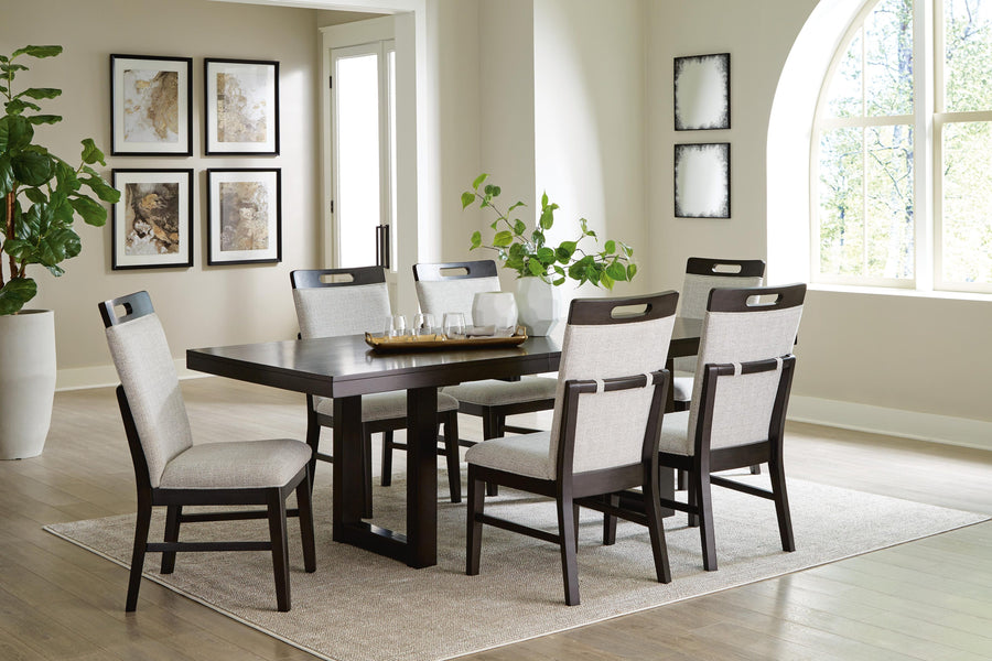Neymorton Extendable Dining Table and 6 Chairs