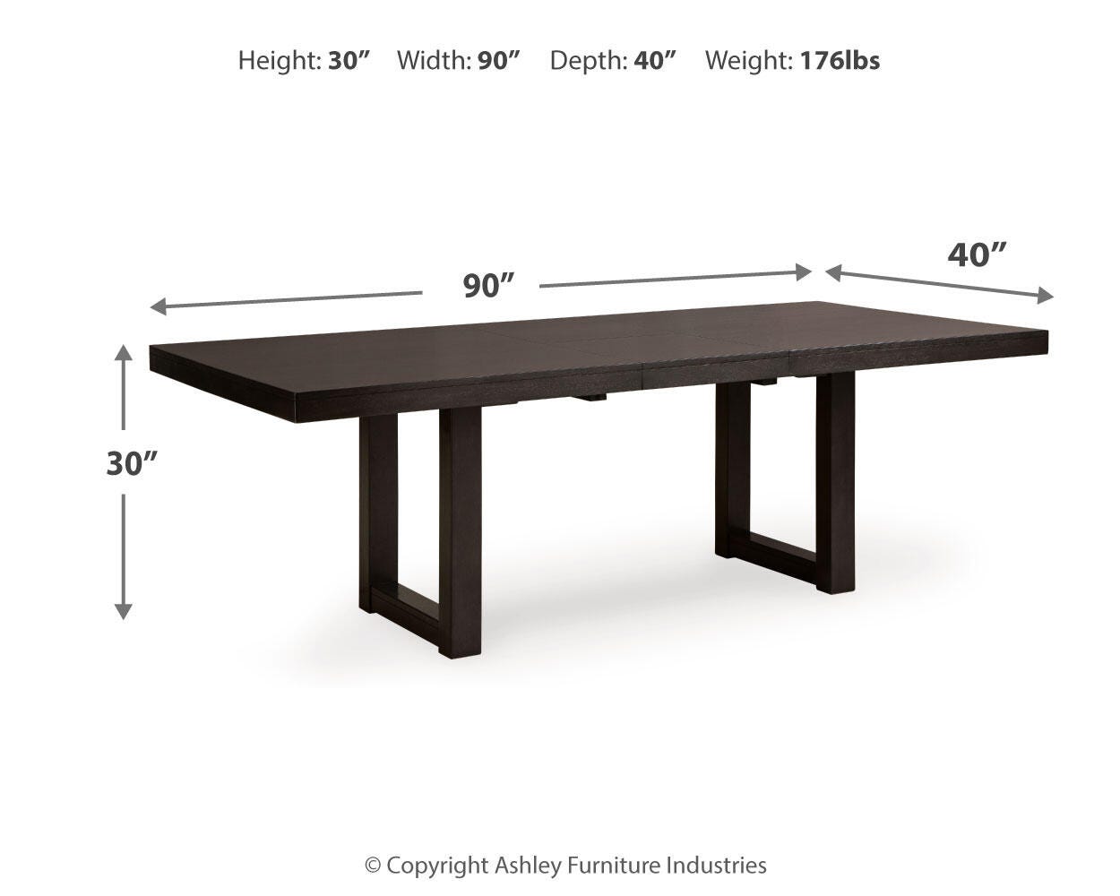 Neymorton Extendable Dining Table and 10 Chairs
