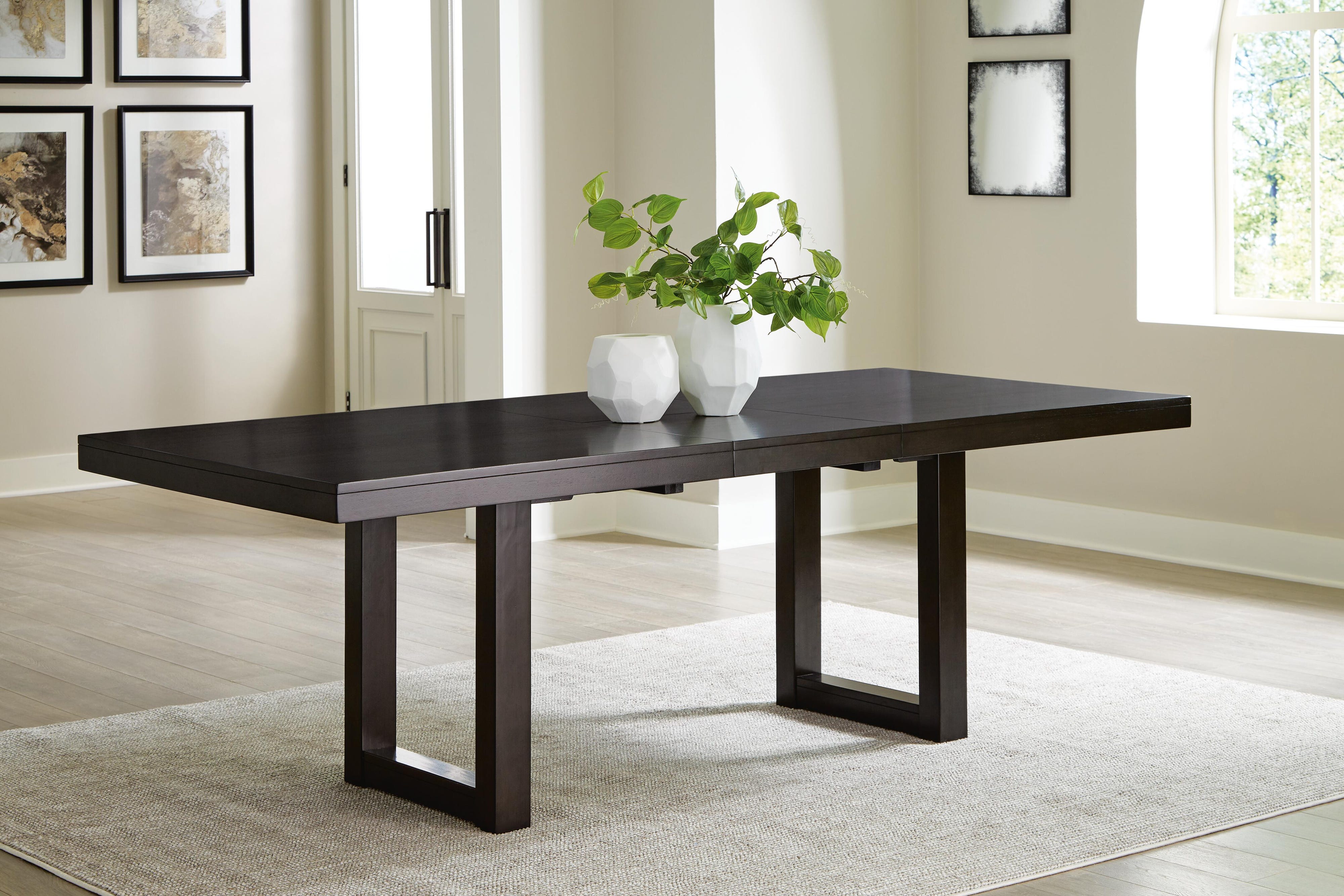 Neymorton Extendable Dining Table and 8 Chairs