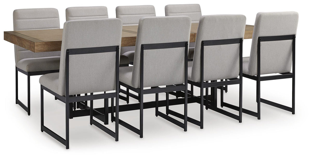 Tomtyn Extension Dining Table and 8 Chairs