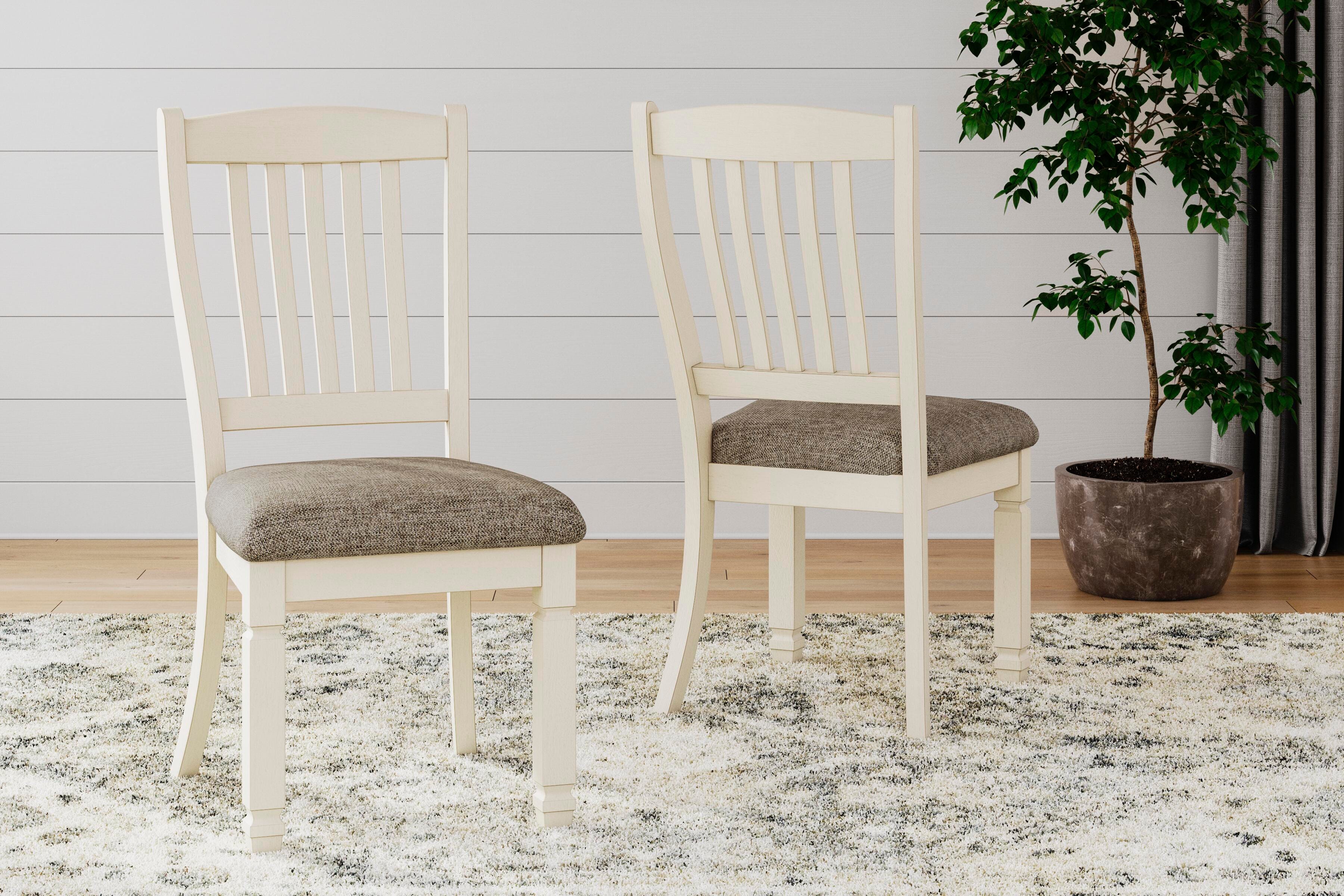 Bolanburg Extendable Dining Table and 4 Chairs and Bench