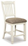 Bolanburg Counter Height Dining Table and 4 Barstools